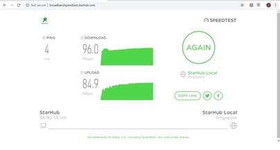 Help 1 Gbps Fibre Broadband Upload Download Wifi Speeds Show Less Than 100 Mbps Greenr Community