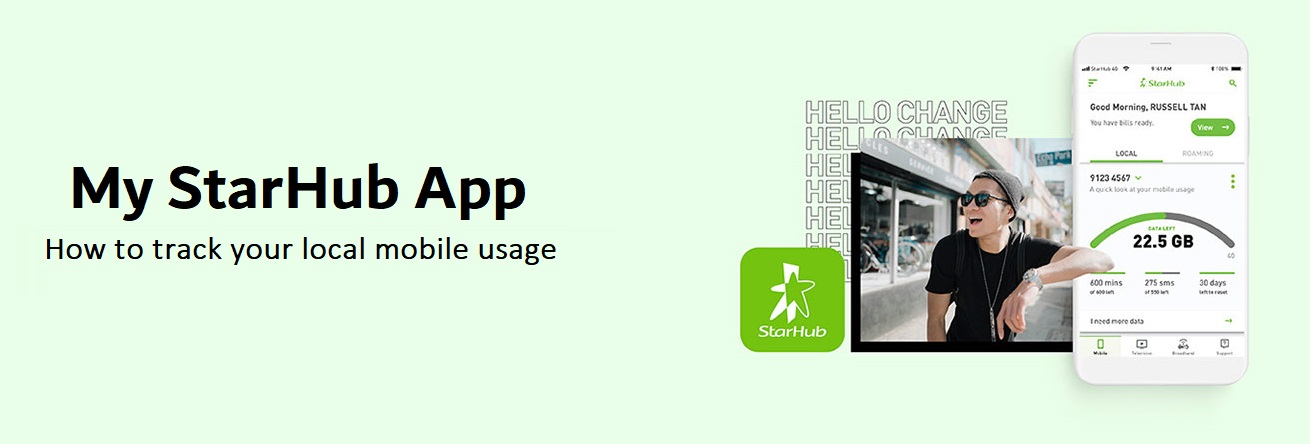How to track your local mobile usage via My StarHub App? How to track your local mobile usage via My StarHub App?